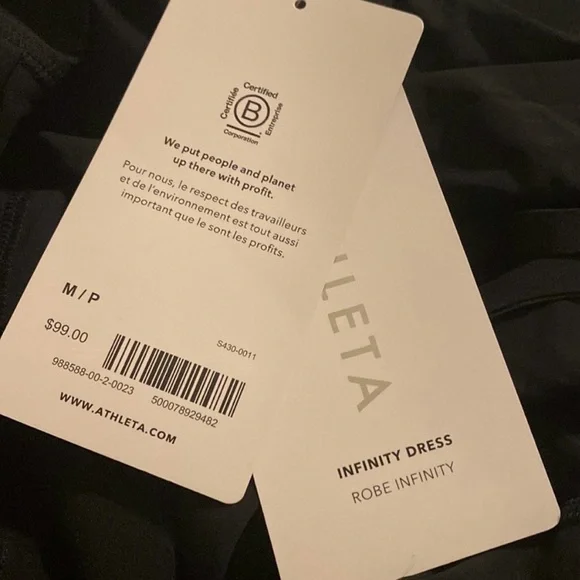 Vintage Athleta Infinity dress,size xs, worn 1x! - Picture 5 of 9